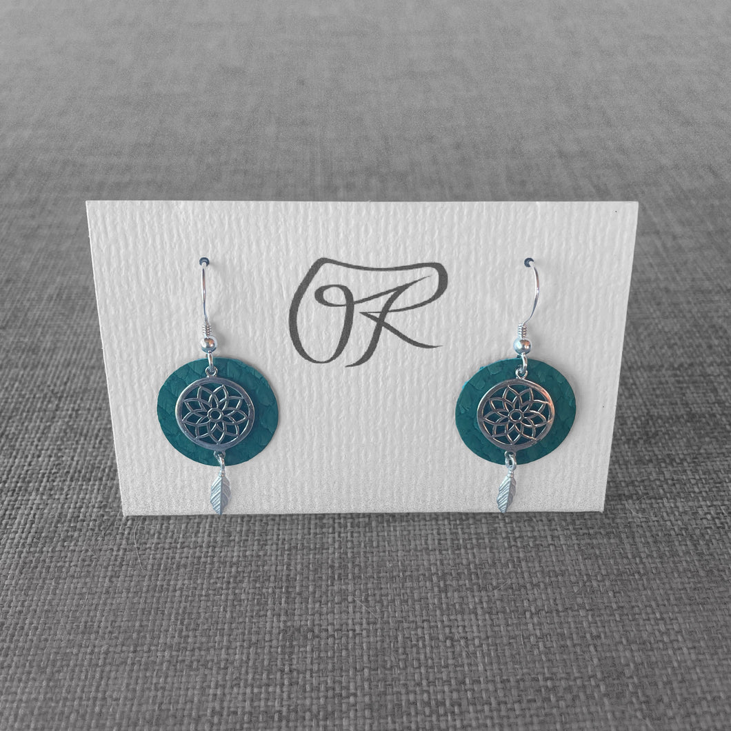 Boucles d'oreilles attrape rêve