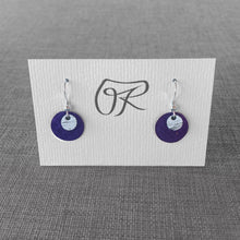 Charger l&#39;image dans la galerie, Boucles d&#39;oreilles violettes
