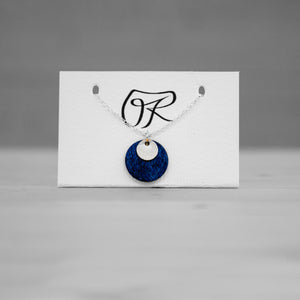 Pendentif bleu