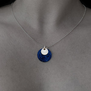 Pendentif bleu