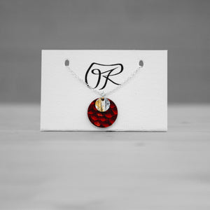 Pendentif rouge