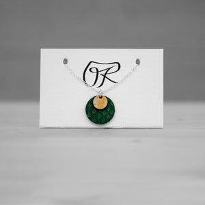 Pendentif vert