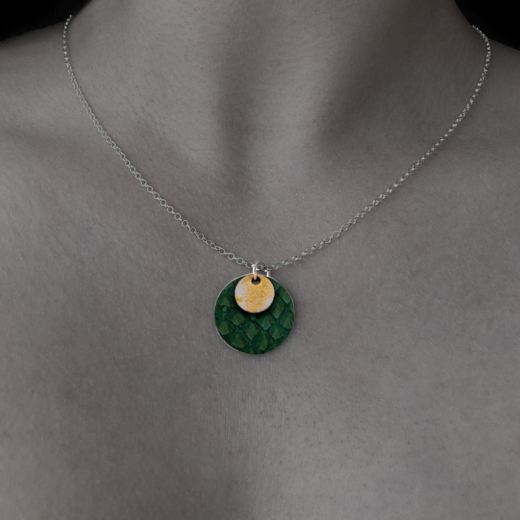 Pendentif vert