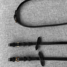 Charger l&#39;image dans la galerie, Rênes précision avec arrêtoirs noires
